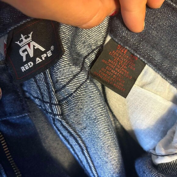Mens Red Ape Y2K Baggy Style Jeans Size 44 - Picture 7 of 7
